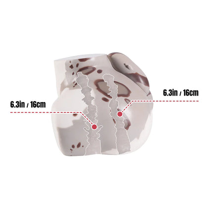 Shira Snow Leopard Furry Sex Doll Torso