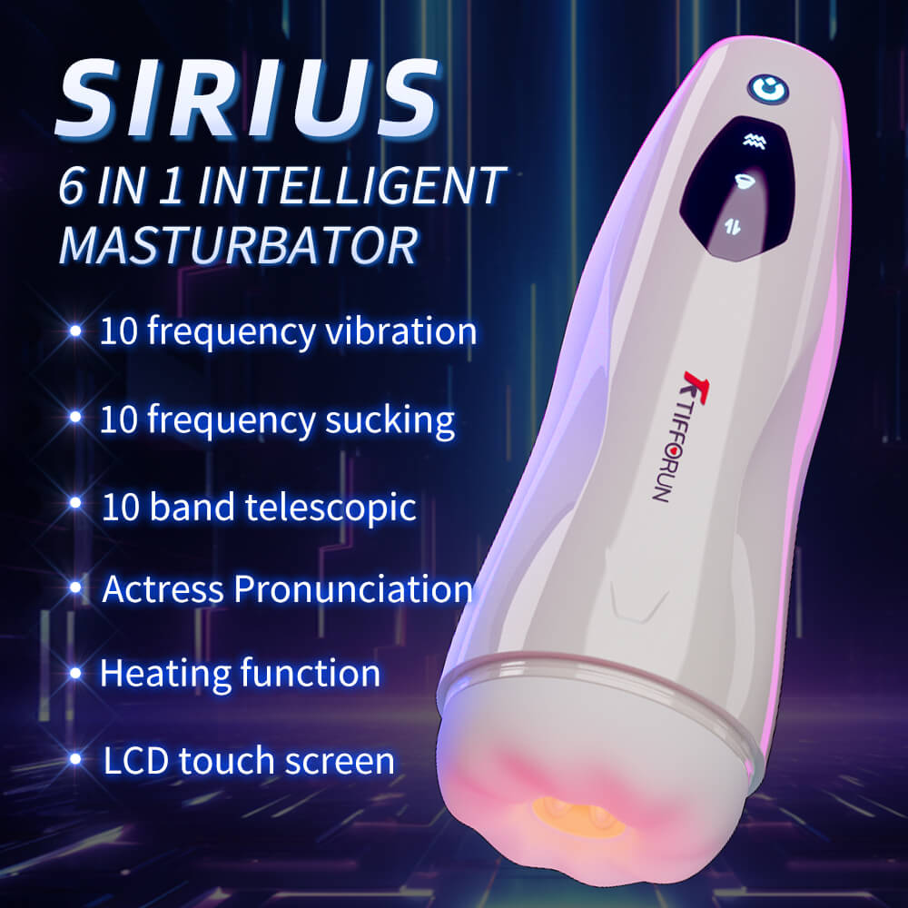 Sirius App-Controlled Automatic Blowjob Machine | Suction, Thrusting & Heating