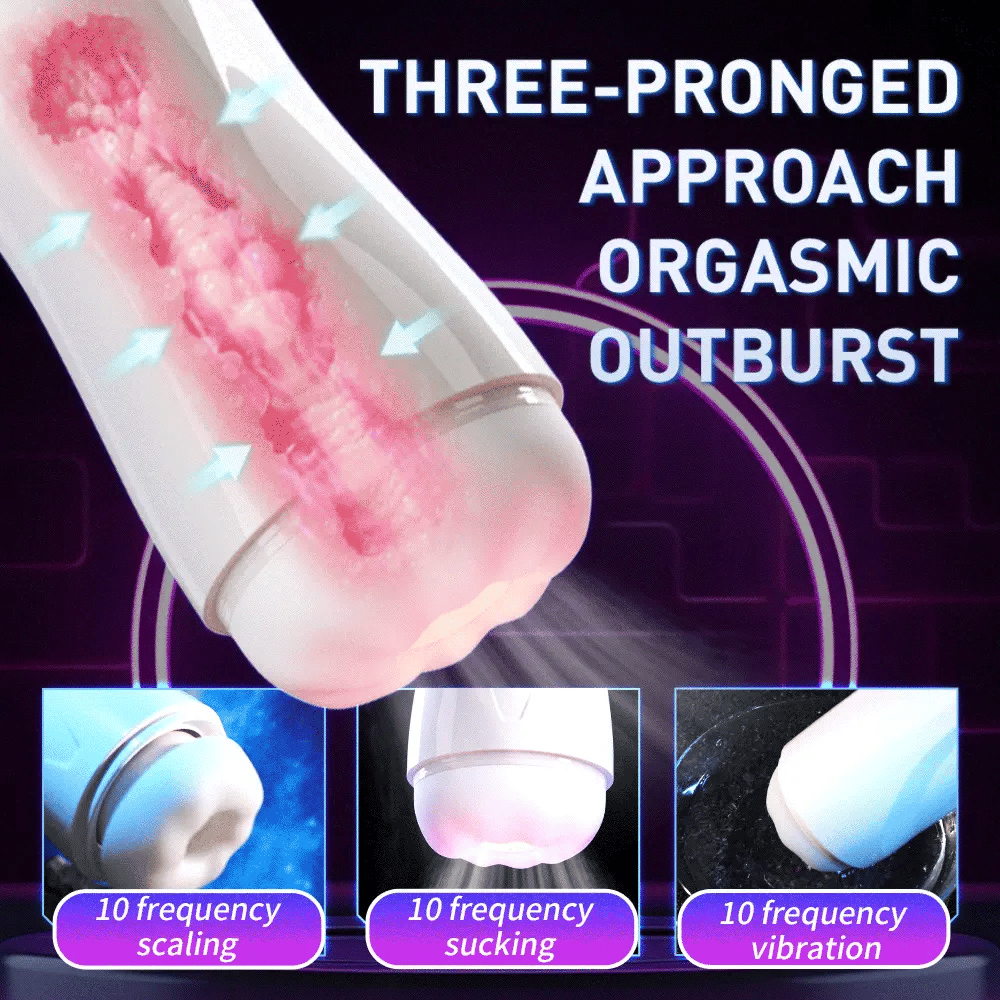 Sirius App-Controlled Automatic Blowjob Machine | Suction, Thrusting & Heating