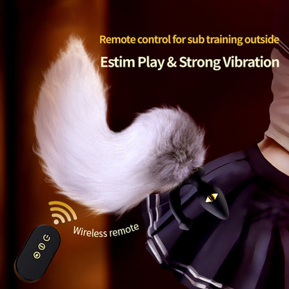 Anesidora Tail Pulse E Stim Butt Plug