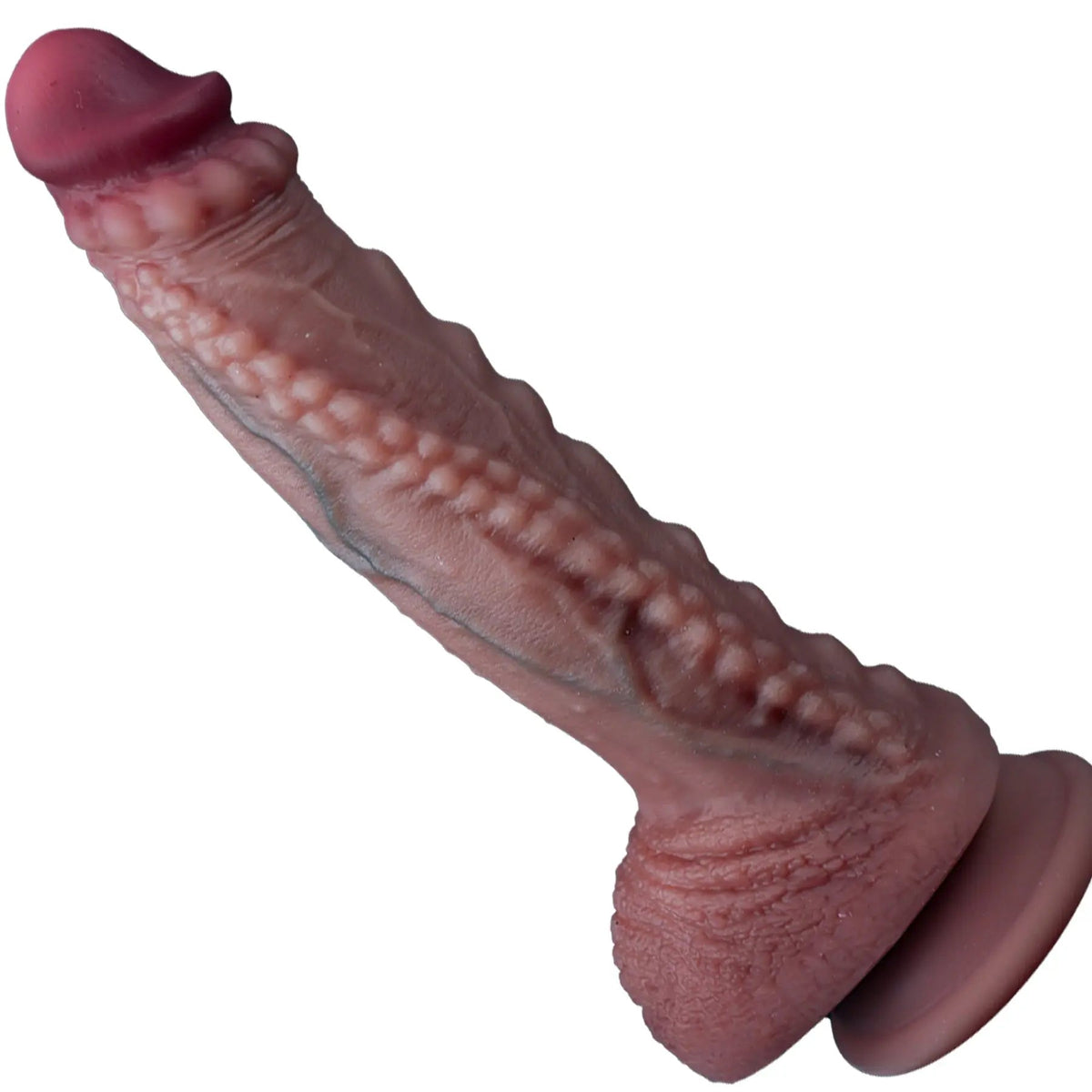 Heat Fit – Wearable Heated Beaded Dildo with Suction Cup