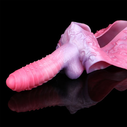 Fantasy Monster Silicone Sheath Underwear - Penis Sleeeve Extender Pant for Enhanced Size