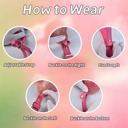 Realistic Strap-On Dildo — Dual-Density Silicone Wearable Penis for Pegging & Lesbian Sex by Domlust